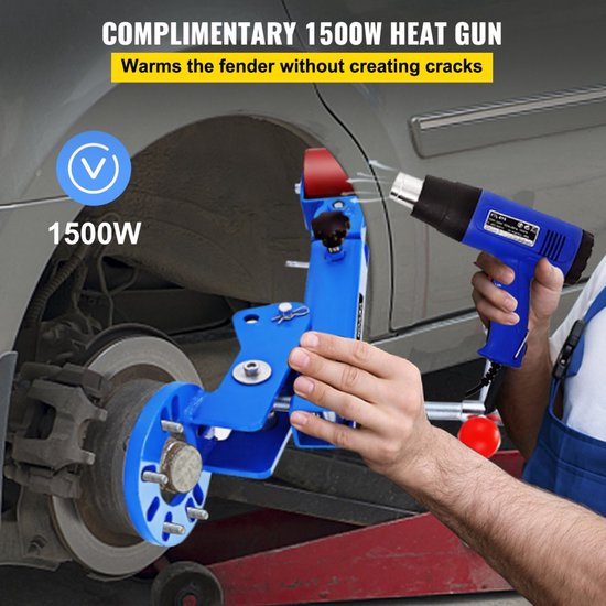 Fender Roller Tool Lip Roller Tools Extend met 1500W Heat Gun en Fender