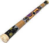 LIDAH® 60cm Rainstick - Bamboe Handgemaake Regenstok - Handgeschilderde Rain Stick - Regen Maker