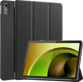 Hoes Geschikt voor Lenovo Tab M10 5G Hoes Luxe Hoesje Book Case - Hoesje Geschikt voor Lenovo Tab M10 5G Hoes Cover - Zwart