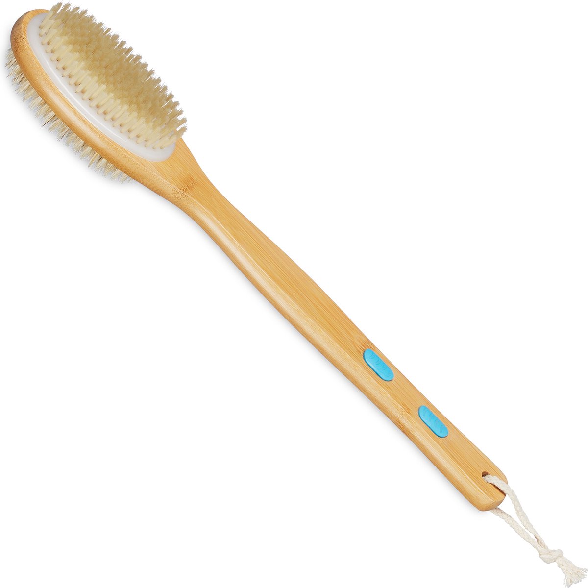 Brosse de bain à long manche - Brosse pour le dos avec fleur de douche  corps brosse de bain brosse éponge de bain en profondeur brosse de douche  corps