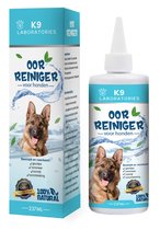 Oorsmeer reiniger hond 237 ml - 100% natuurlijk - Bij jeuk - Oorsmeer - Oormijt - Oorontsteking - Vieze oren - Honden - Oorreiniger