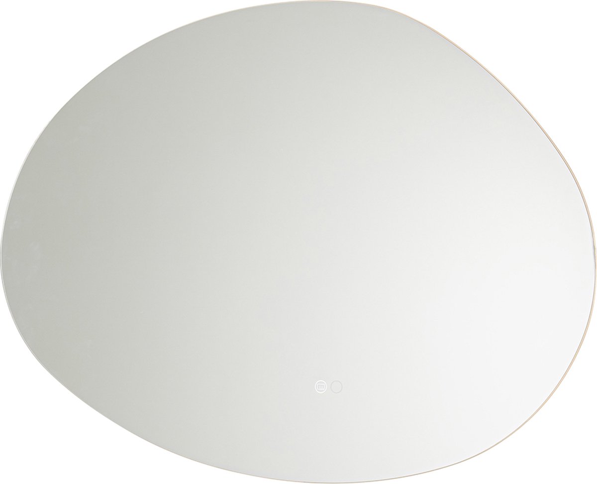QAZQA biba - Design LED Dimbare Spiegel verlichting met Dimmer voor binnen voor badkamer - 1 lichts - D 3 cm - Transparant -