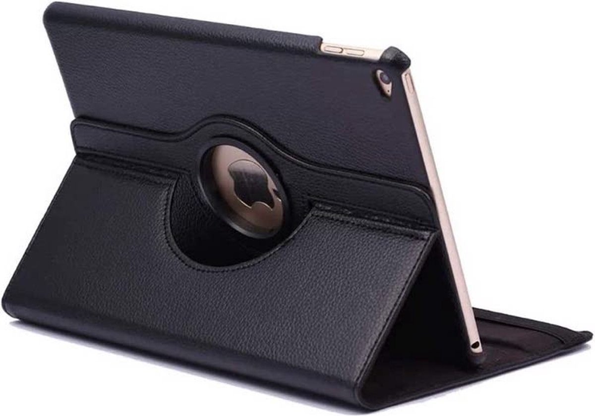 FONU 360 Boekmodel Hoes geschikt voor iPad Air 2 2014 - 9.7 inch - A1566 - A1567 - Zwart - Draaibaar