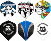ABC Darts - Dart Flights - Storm Troopers - Star Wars - 6 sets