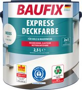 BAUFIX Express Dekkende lakverf wit 2,5 Liter