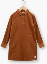 Sissy-Boy - Bruine corduroy jurk