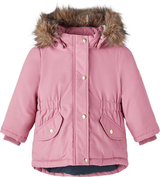 NAME IT Jongens Nkmmarlow Parka Jacket Pb, zwart, numeric_128