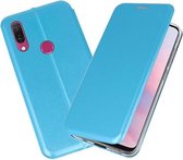 Bestcases Hoesje Slim Folio Telefoonhoesje Huawei Y9 2019 - Blauw
