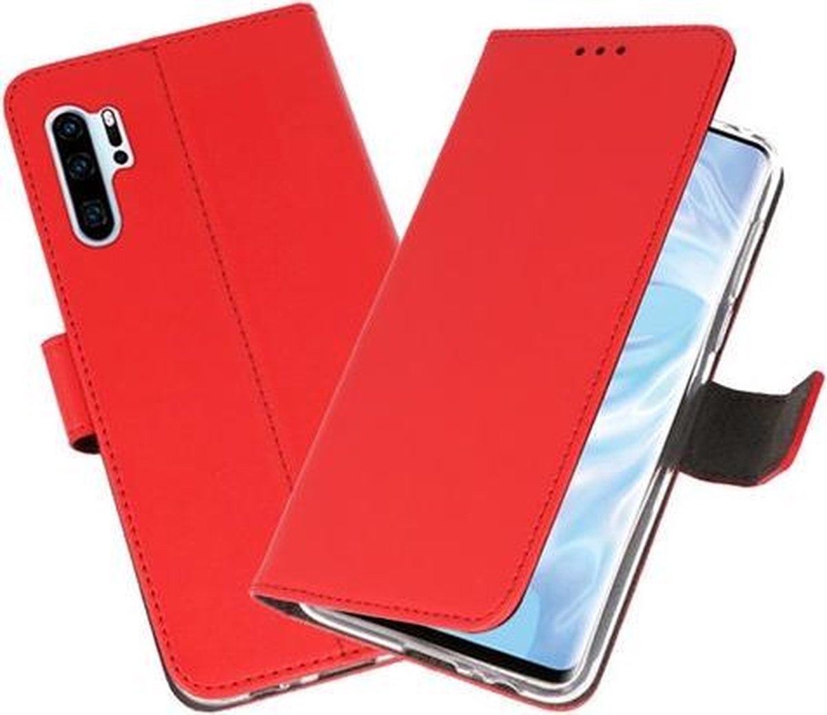 Bestcases Pasjeshouder Telefoonhoesje Huawei P30 Pro - Rood