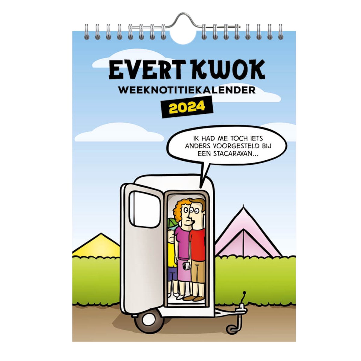 Evert Kwok Weekkalender Stacaravan 2024
