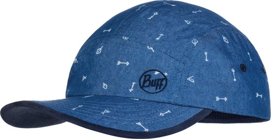 BUFF® 5 Panels Cap Kids Arrows Denim - Pet - Zonbescherming