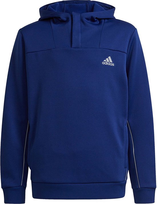 Adidas XFG Warm Po Capuchon Victory Blue / Black - 9-10 jaar - Kinderen