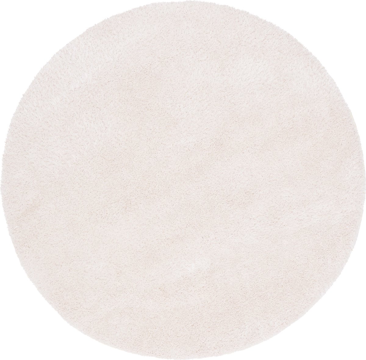 Snapstyle Hoogpolig vloerkleed Feeling Mix Round Wit