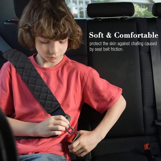 Extra Lange Gordelhoezen Voor Volwassenen, Kinderen, Vrouwen En Mannen Superzachte Autogordel