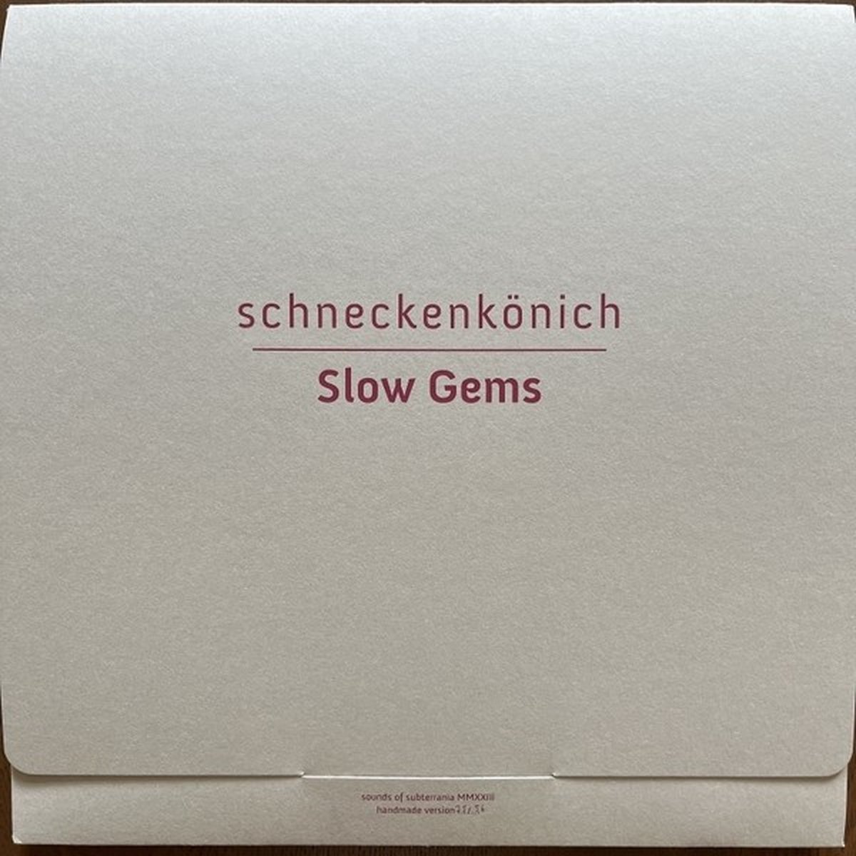 Schneckenkönich - Slow Gems (LP)