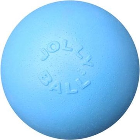 Jolly Ball Bounce-n Play - Ø 15 cm – Honden speelbal met frisse geur - De perfecte stuiterbal - Bijtbestendig – Blauw