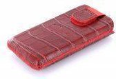 Mobiparts Uni Pouch CROCO Size S Red