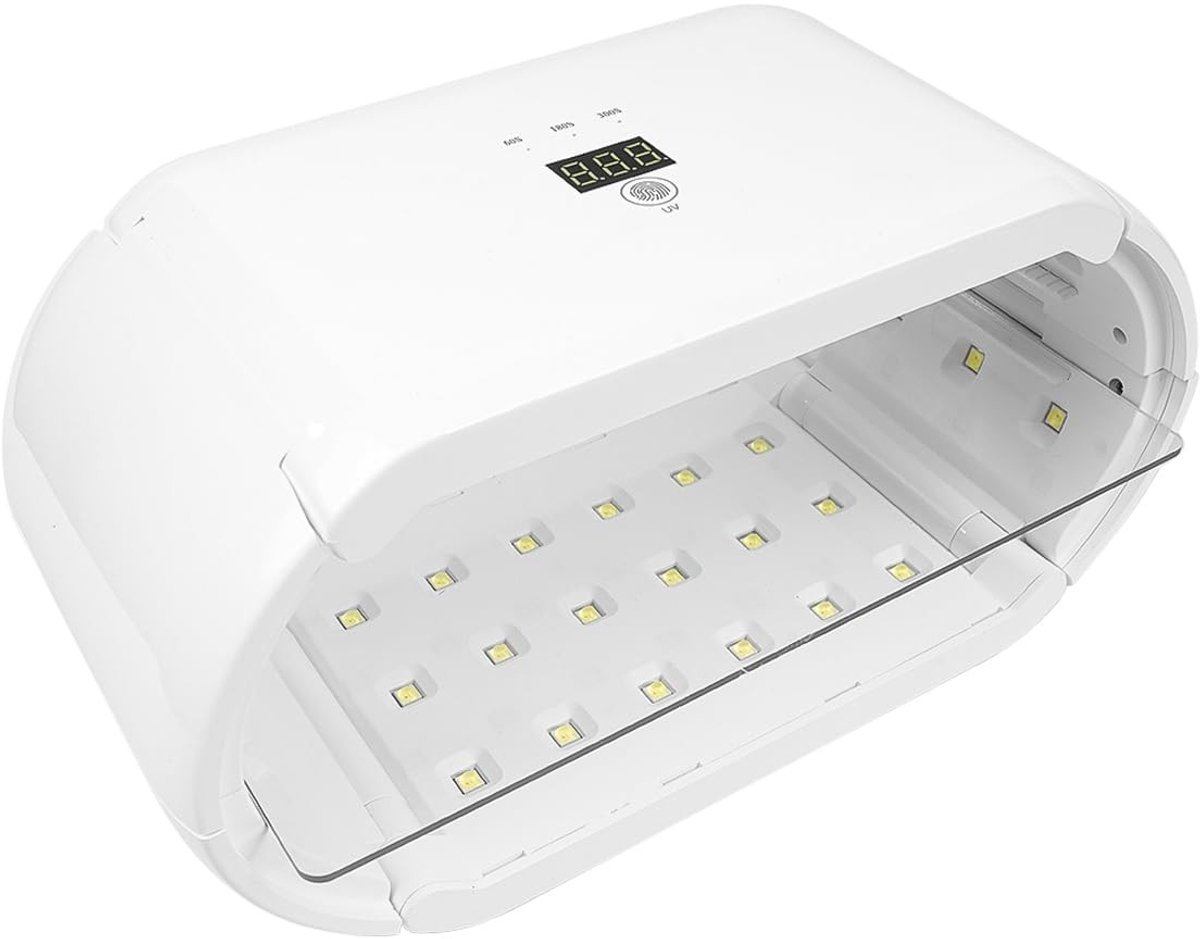 Dailygoods- UV-lijm 100W - Dubbellaags Ontwerp - Snel Uithardende UV-lamp - 24 Kralen - Ideaal voor Sieraden - Professionele Kwaliteit - Harslamp