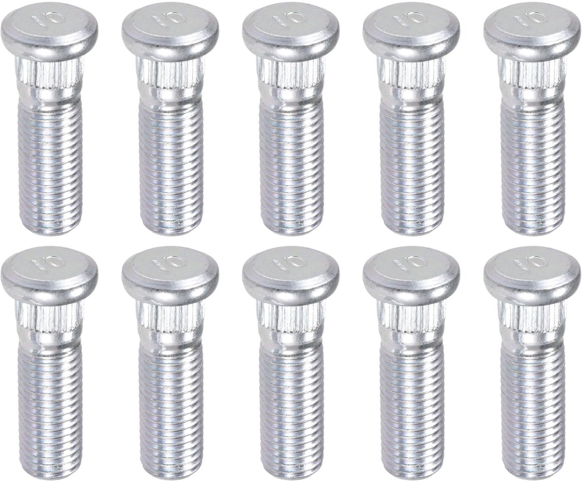 Dailygoods- Wielbouten M12x1.5 - Geschikt voor Honda Accord - 10 Stuks - Duurzaam - Hoogwaardige Kwaliteit - Betrouwbare Bevestiging - Wielmoeren