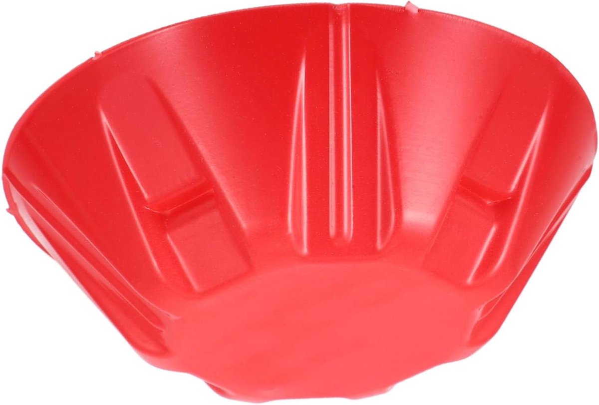 Stofkap Rookmelder - Afdekplaat Deksel - Koken Bescherming - Eenvoudige Installatie - 1 Stuk - Rood