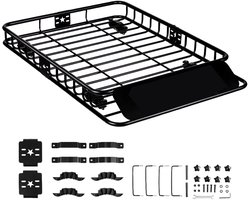 Roossentials daktas - Dakkoffer - Cargo basket - Voor auto, vrachtwagen of SUV - Cargo basket - maximale capaciteit 91 kg