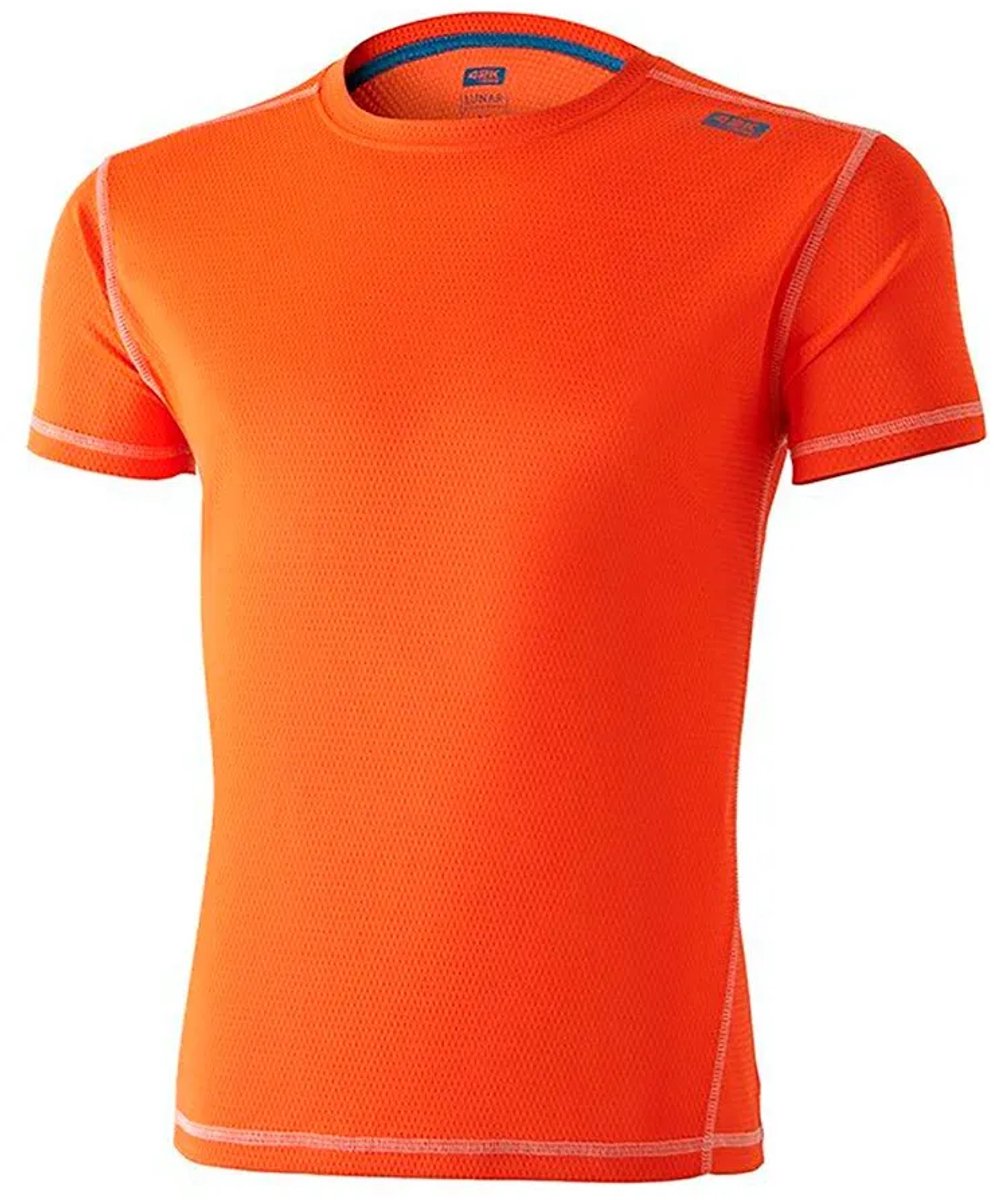 42k Running Lunar T-shirt Met Korte Mouwen Oranje 2XL Man
