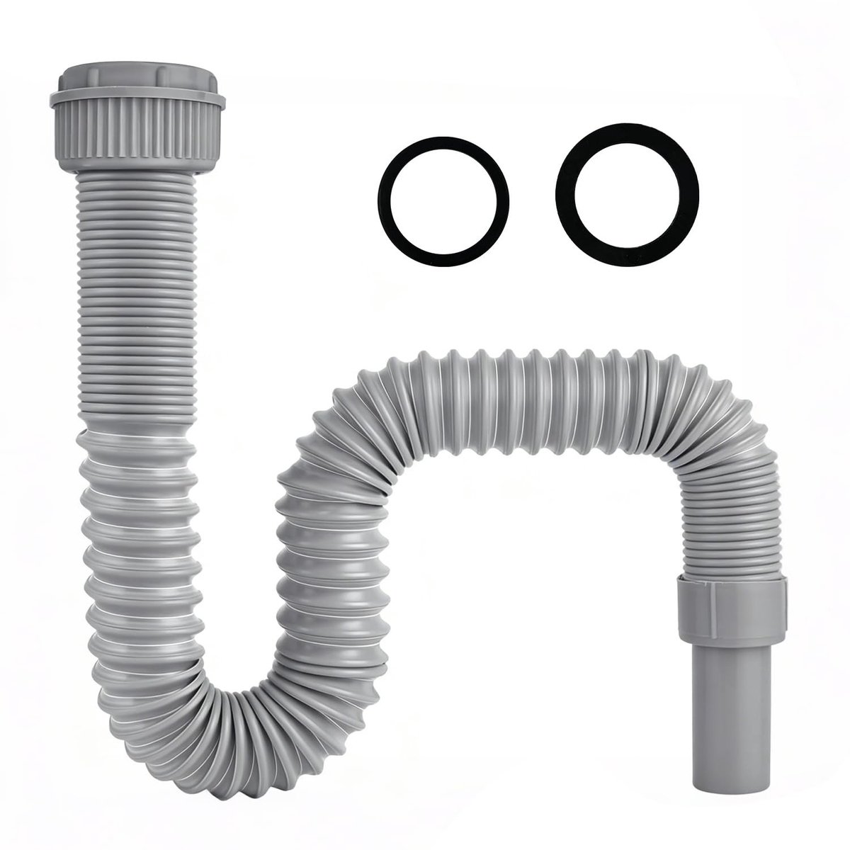 Dailygoods - Flexibele Afvoerslang 45 mm - Duurzaam voor Keuken en Badkamer
