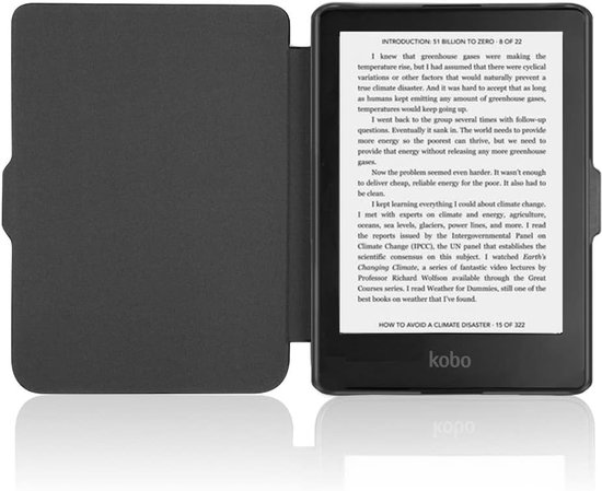 Kobo Clara 2E Hoes - E-reader Cover - Bescherming E-reader - Automatisch Aan/Uit - 6 inch - Van Gogh Amandelbloesem van Kobo — afbeelding 3