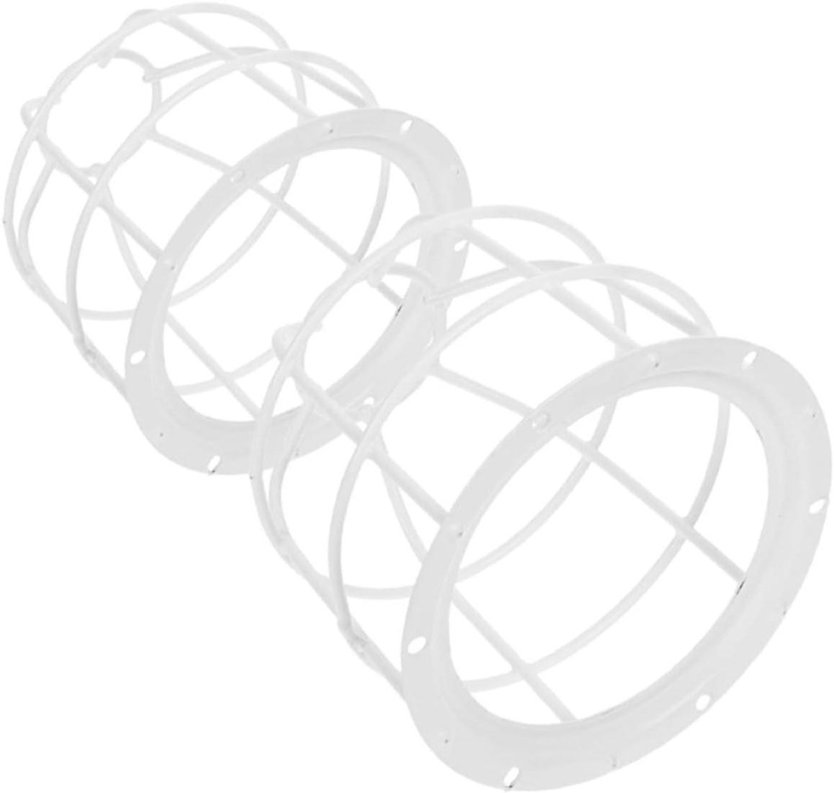 Beschermkappen Rookmelders - Veiligheidskappen Brandmelders - Brandveiligheid Verbeteren - Eenvoudige Installatie - 14.5 cm - Wit