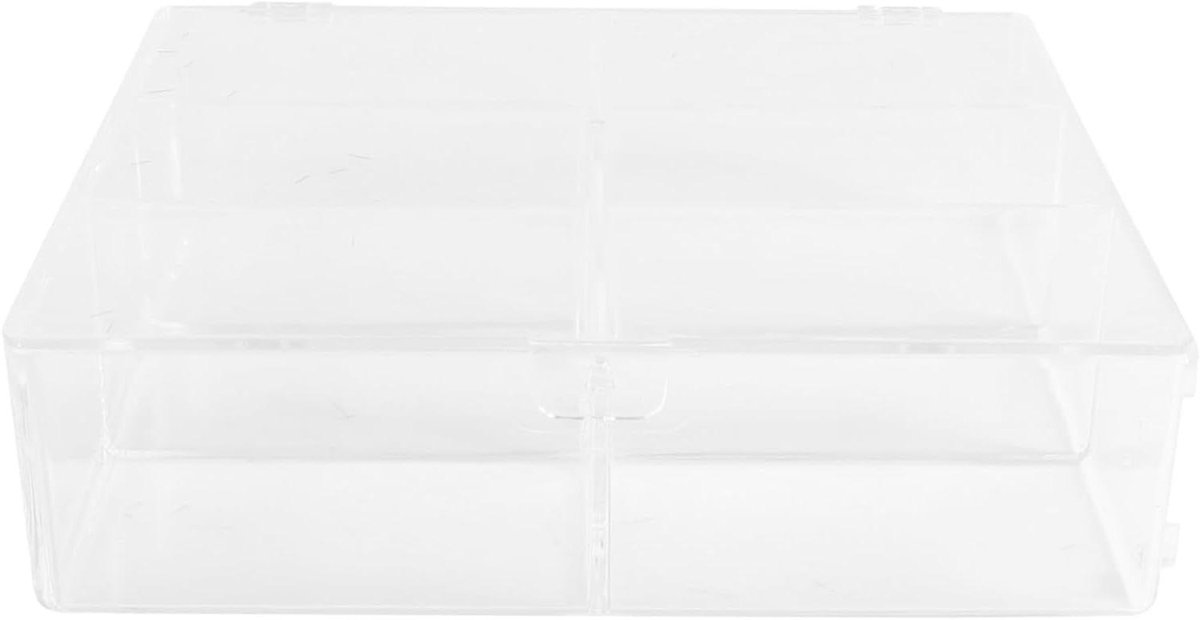 Vitrinekast - Displaykast Poppenkast - Verzamelingen Tonen - Transparant Uiterlijk - 2000x1850x600cm - Transparant