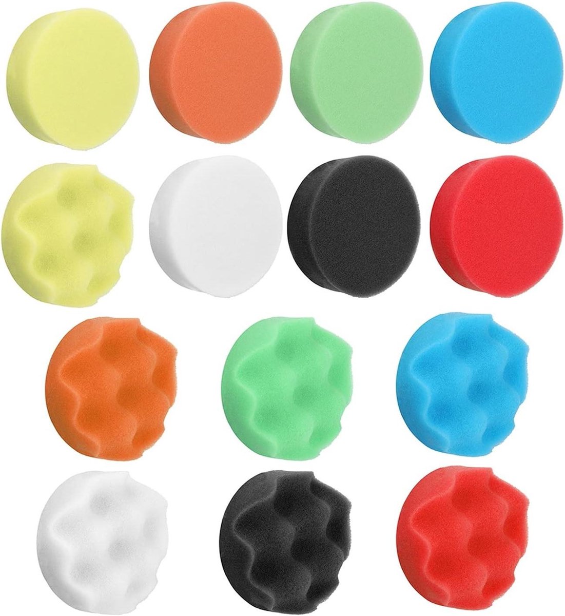 Elektrische Polijstmachine - Waxer Polijster - Auto en Meubel Polijsten - Verstelbare Snelheid - 100 mm Schijfdiameter - Blauw