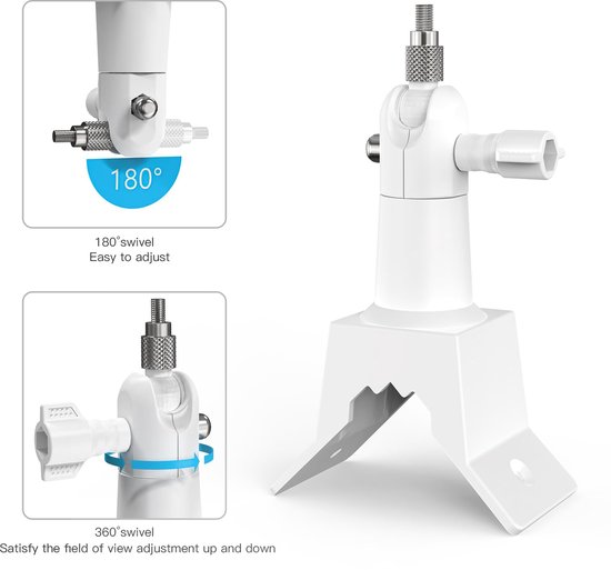Camera Wandbeugel voor Tapo C200/C210/C220, Pan/Tilt WLAN IP Camera, 90 Graden Hoekmontage (Verpakking van 1) van Merkloos — afbeelding 3