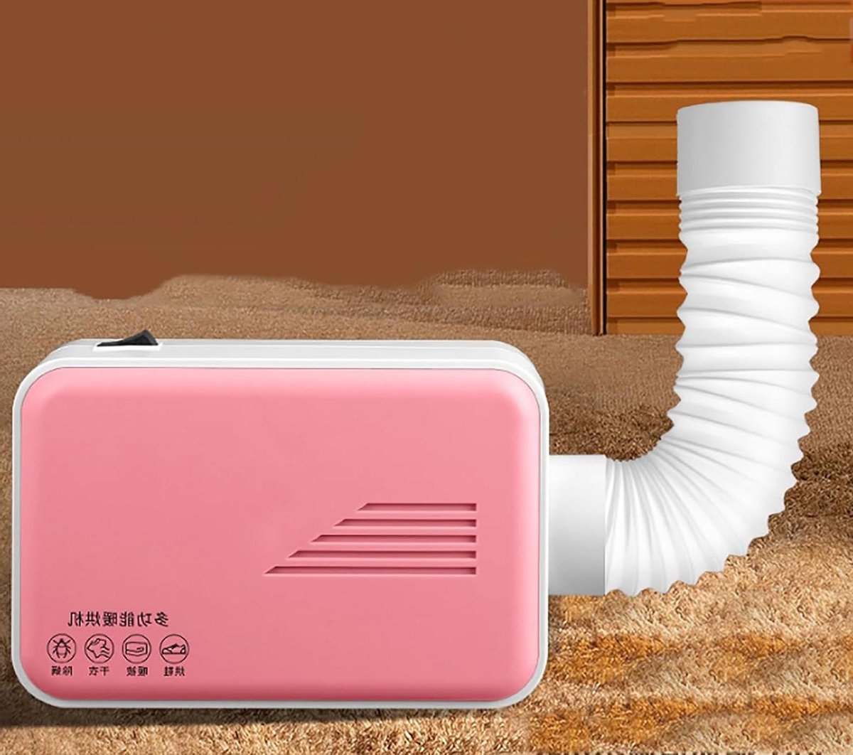 Mini Wasdroger Drogertje Kleding Snel Kleding Drogen Stoffen Hoes 200L Hoes Roze
