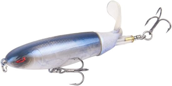 Whopper Plopper - Top Water Lure - Vissen - Zachte Roterende Staart - 100mm 13.3g - 03 — afbeelding 5