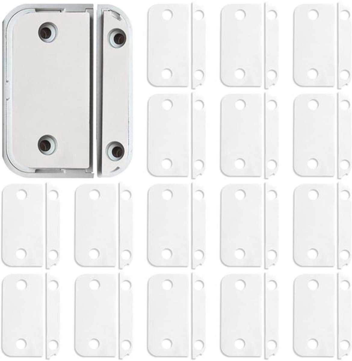 Dubbelzijdige Tapes voor Alarmsensoren, Duurzame Kleefpads, Vervangende Kleeftape - Voor Ringalarmcontactsensoren en Magneten