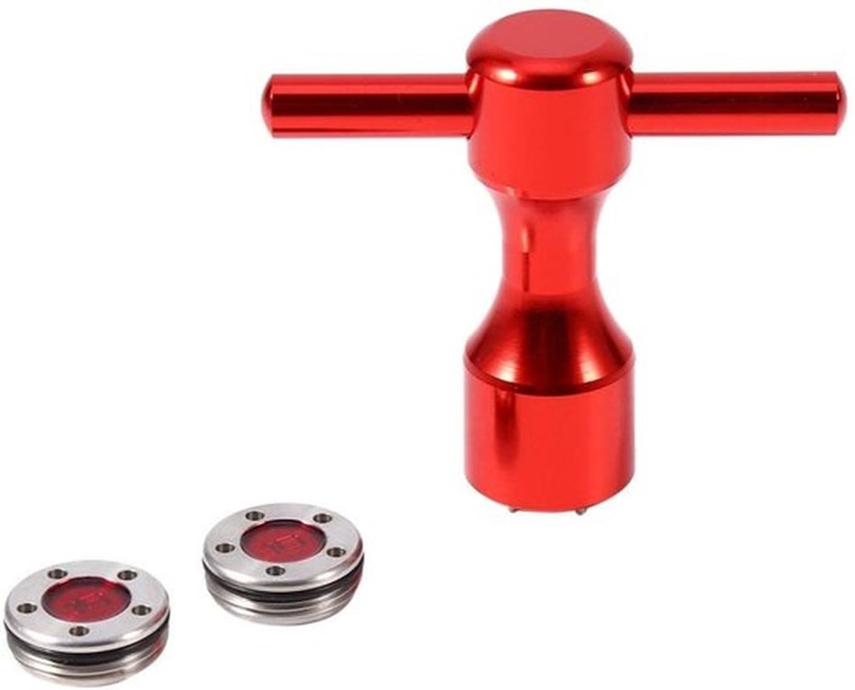 Putter Gewichten - Putter Moersleutel - Duurzaam - Rood - Golfaccessoires - Hoge kwaliteit - Geschikt voor Scotty Cameron