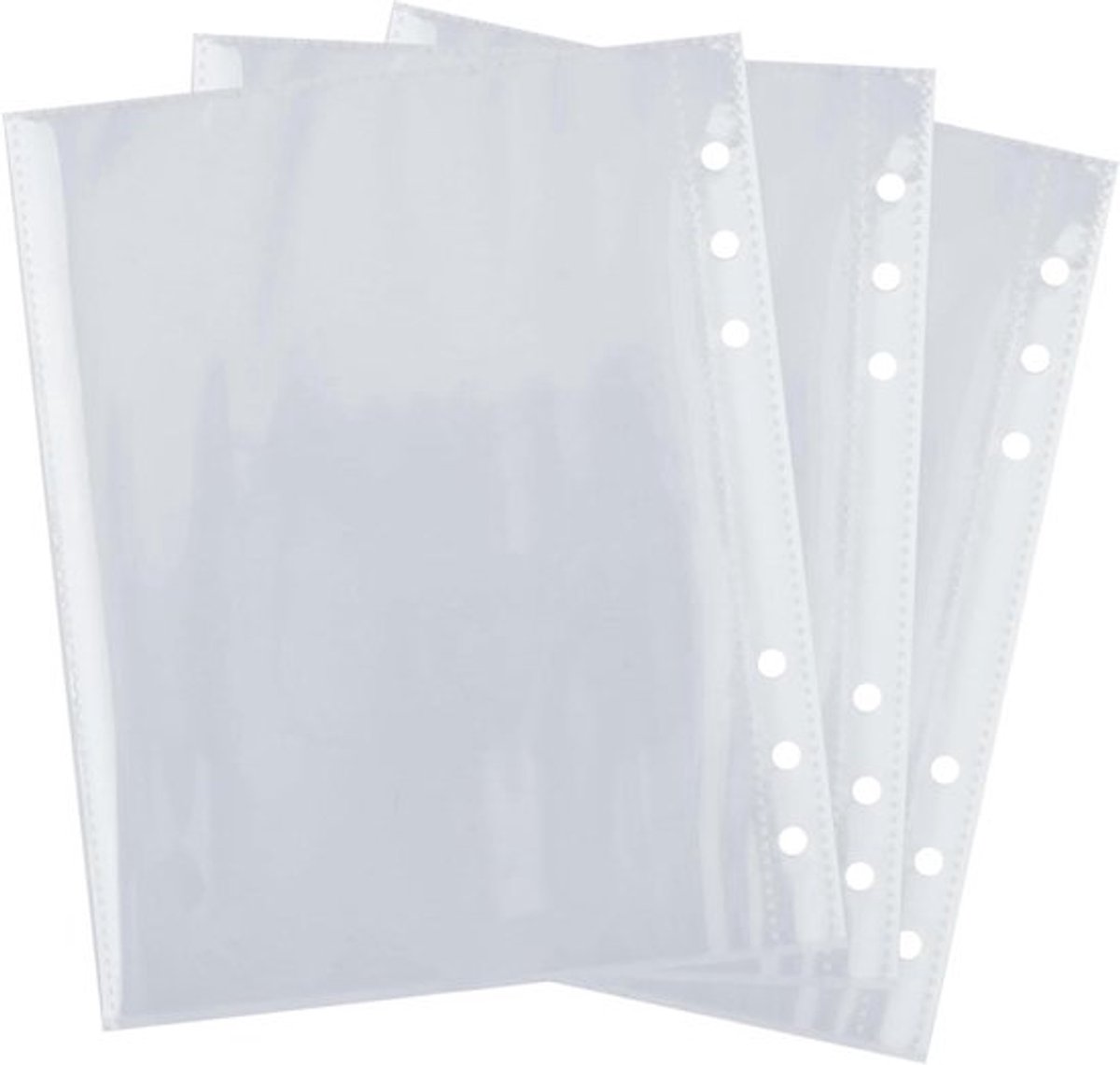 Fotokaartenhoezen 60 vakken voor A5 binder - 30 stuks, ultrahelder & waterbestendig