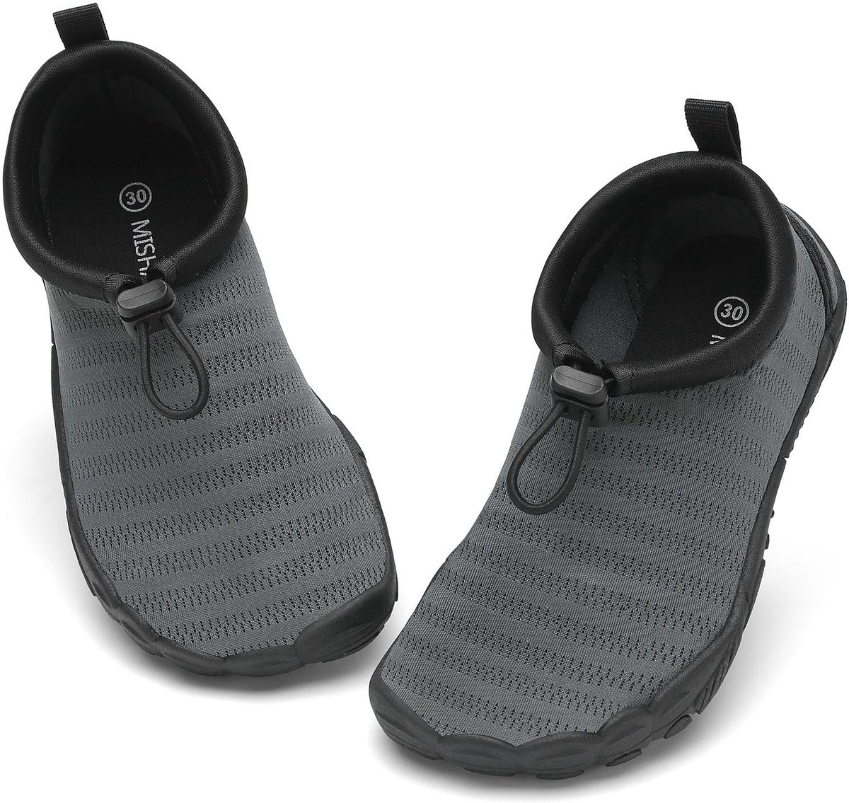 SnelShoppen - Badschoenen Waterschoenen Kinderen Jongens Meisjes Grijs 31 EU - Waterdichte Zwemschoenen Voor Strand, Zwembad, Camping, Activiteiten Bu