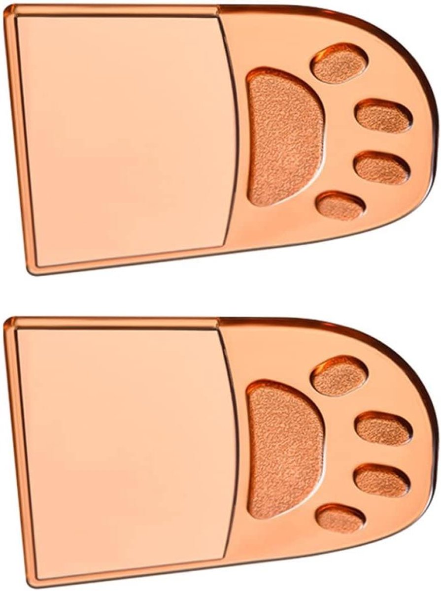 Toiletbril Lifters - Toilet Handgrepen - Hygiënisch Werken - Voorkomt Direct Contact - 6.5 x 6 cm - Oranje