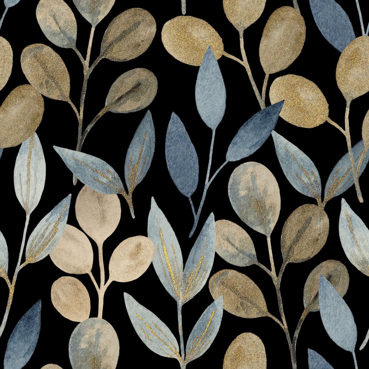 Dailygoods- Zelfklevend Behang Bloemenblad - Wandpapier - Decoratieve Folie - Meubelfolie - PVC/Vinyl - 44 cm x 300 cm - Muurdecoratie