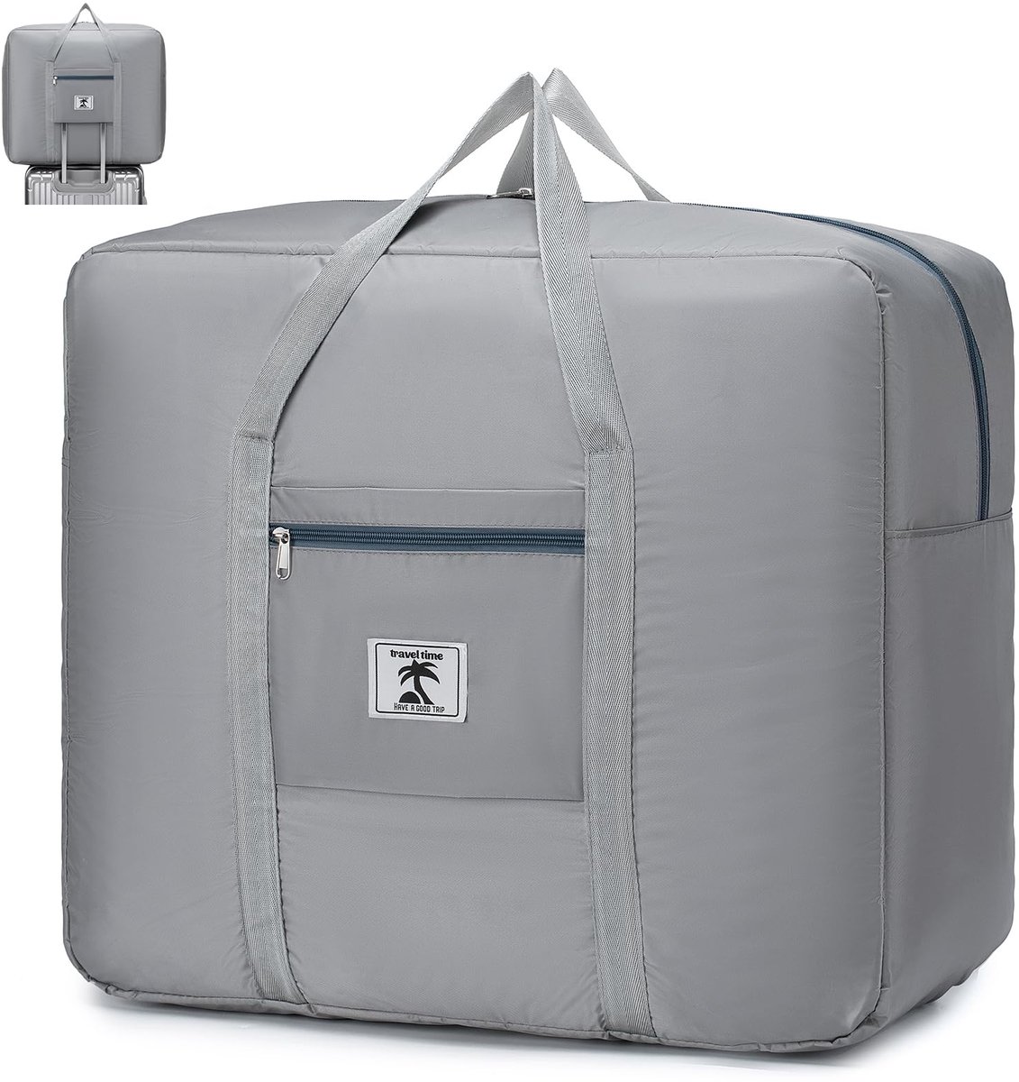 SnelShoppen - 56x45x25cm Waterdichte Opvouwbare EasyJet Handbagage Reistas - Grote 65L Draagtas voor Vrouwen, Mannen, Weekend Trips, Reizen, Oxford Ma