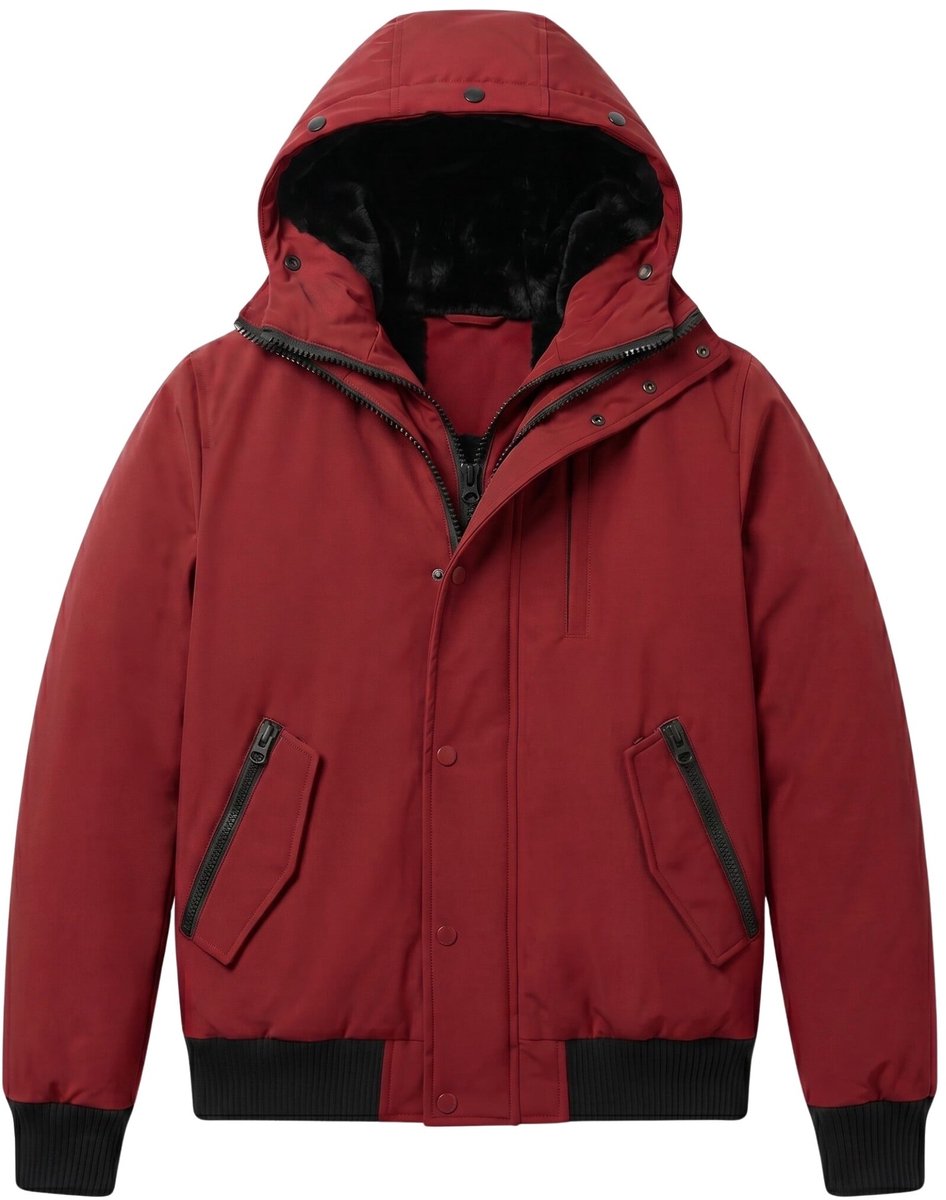 Jassen Heren - Heren Jassen Winter - LF7015 - Rood - Maat S