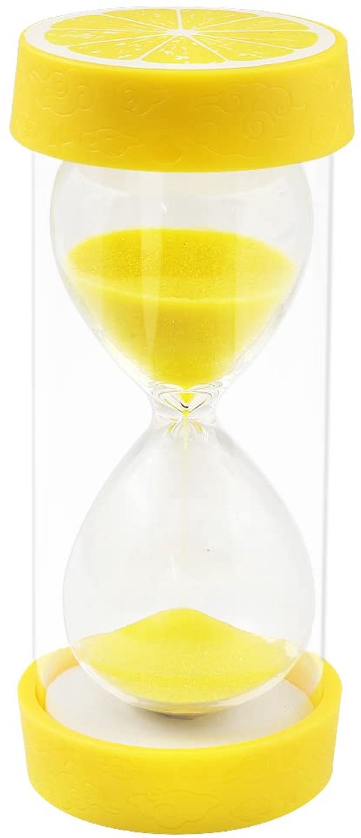 Dailygoods - Fruit Zandloper 15 Minuten met Beschermhoes voor Thuis en Koken