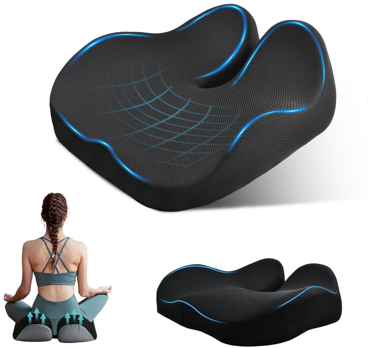 Dailygoods - Orthopedisch Bounce Pad - Ergonomisch Kussen voor Rugpijn