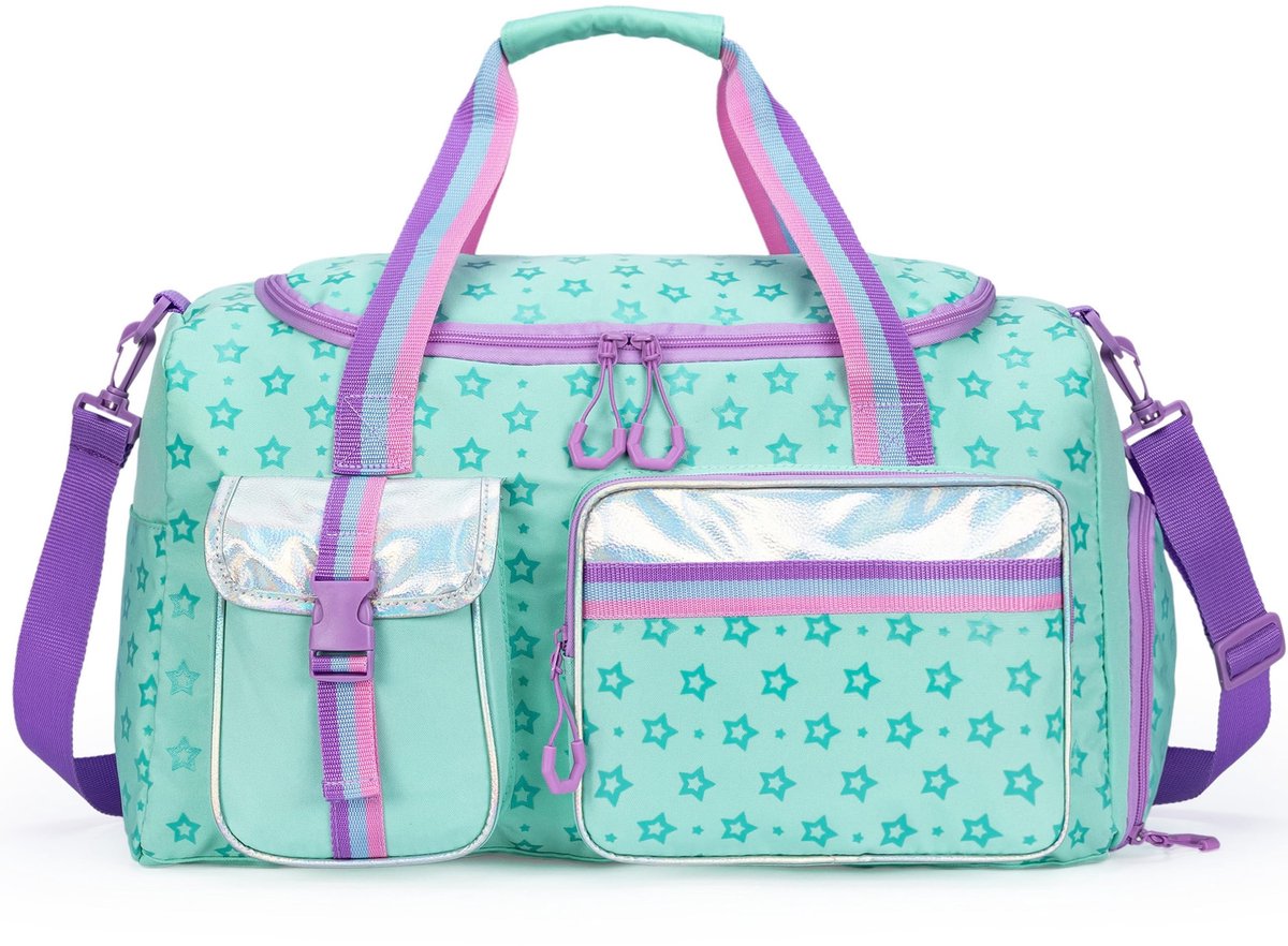 Dailygoods - Kinder Reistas met Schoencompartiment - Sport- en Weekendtas
