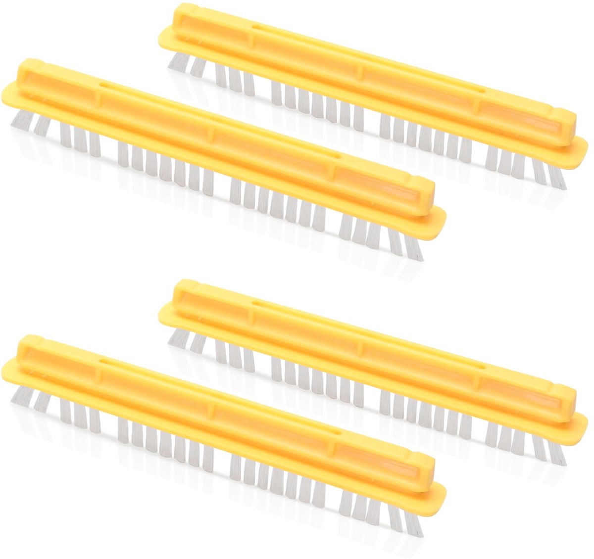 Dailygoods - 4 Stuks Borstellijstenset voor Kärcher XXL Voegenborstel - Accessoires voor Hygiënische Reiniging