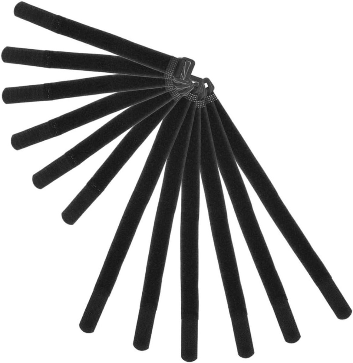 Spanriemen Fietswielen - Fietsbanden Bevestigen - Fiets Transport - Slijtvast Nylon Materiaal - 30 centimeter - Zwart