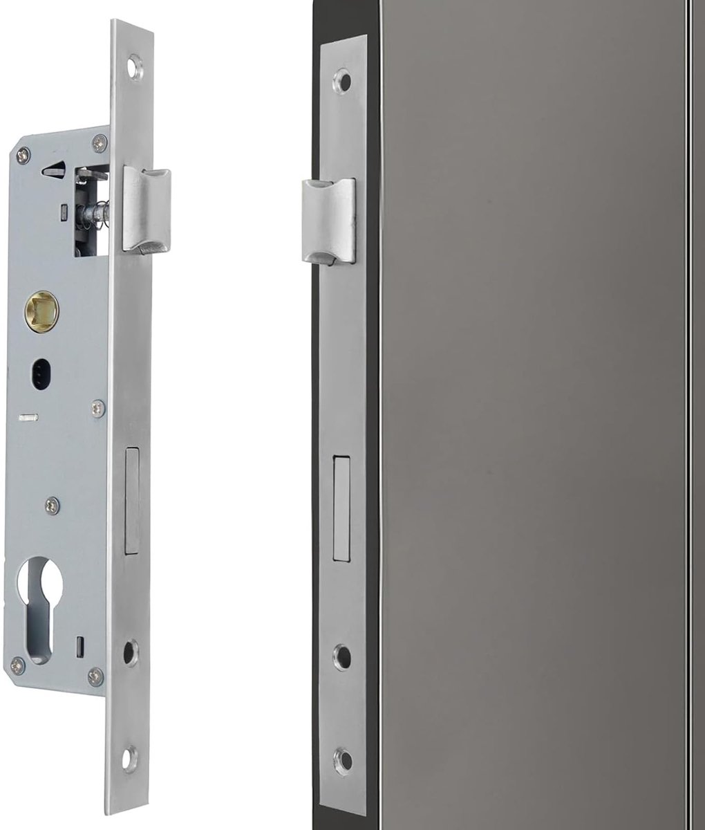 Dailygoods - Gepantserde Deurslot 85/25mm - Roestvrij Staal Cilinderslot