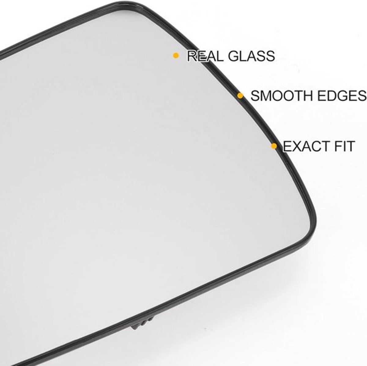 Buitenspiegel auto links zijspiegelglas vervanging met verwarmd wit glas - KIA Sorento 2009-2014