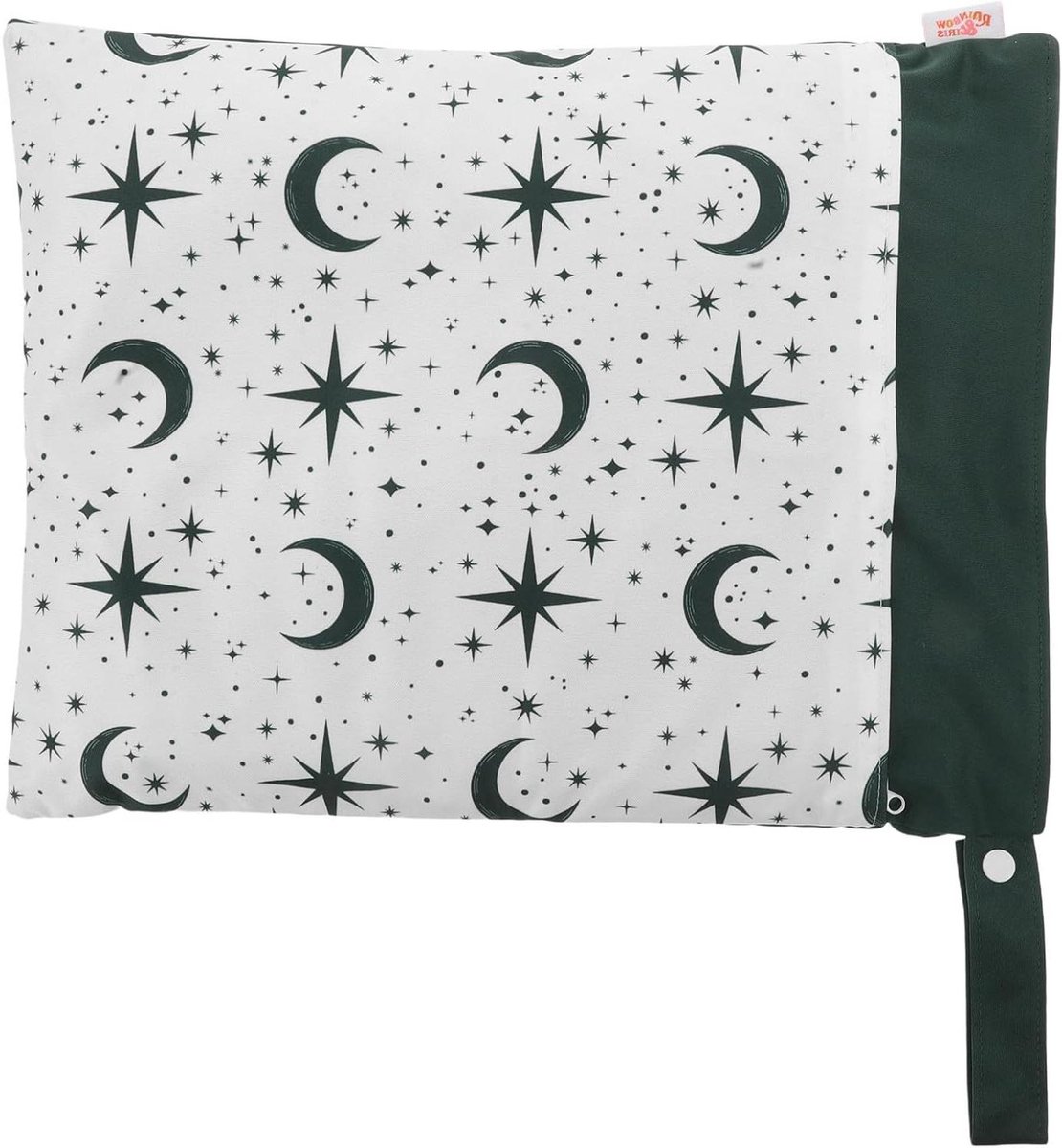 Luiertas - Natte en droge tas - Babyartikelen meenemen - Dubbele rits - 40x30 cm - Multi